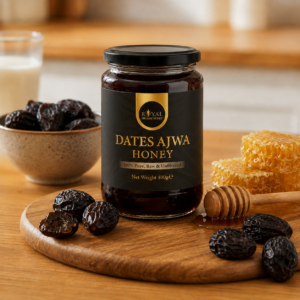 Royal Organic Ajwa Dates-Infused Honey (400g)
